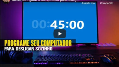 Programar para desligar PC