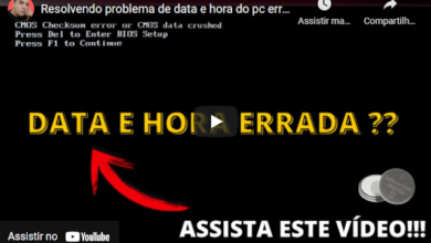 data e hora do PC