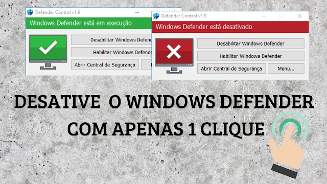 como desativar o windows defender