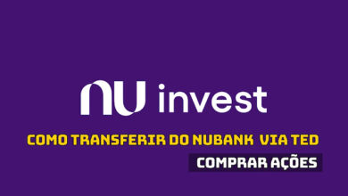 Como transferir para comprar Ações Nu invest