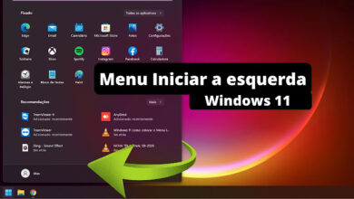 Windows 11 - Como colocar o Menu Iniciar na esquerda da barra