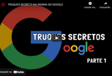 Funções secretas do Google Parte