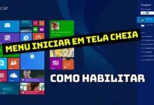 Como deixar o Menu Iniciar em modo tela cheia no Windows 10