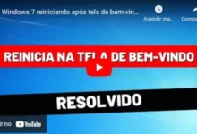 Windows 7 reiniciando na tela de bem-vindo (Resolvido)