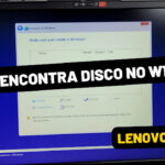 Lenovo Ideapad não encontra nvme