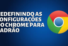 redefinição do Chrome