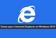 Como abrir o Internet Explorer no Windows 10
