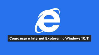 Como abrir o Internet Explorer no Windows 10