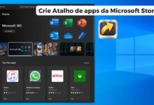 Como criar atalhos de Apps do Windows (Microsoft Store)
