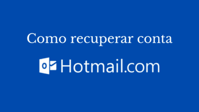 Como recuperar conta do Hotmail