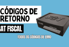 Códigos de retorno do aparelho SAT fiscal