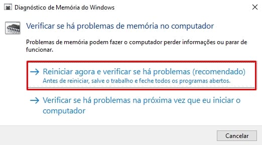 Windows Memory Diagnostic