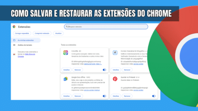 Como Fazer Backup e Restaurar Extensões do Google Chrome