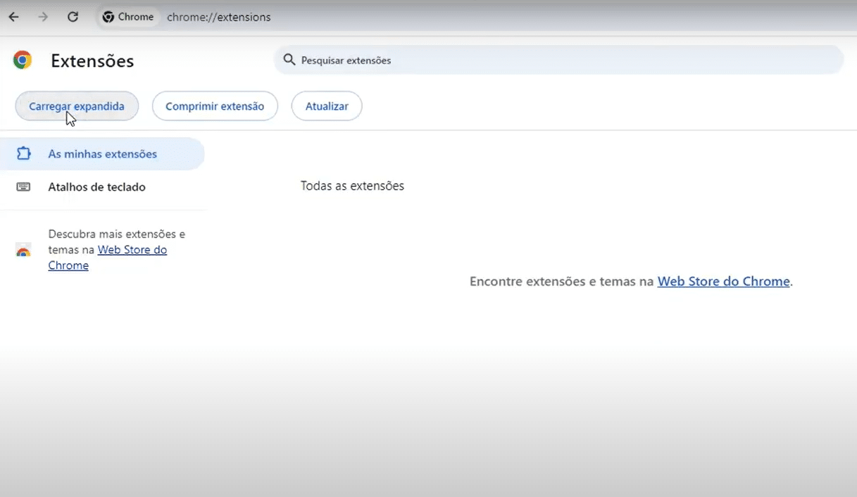 Extensões do Google Chrome