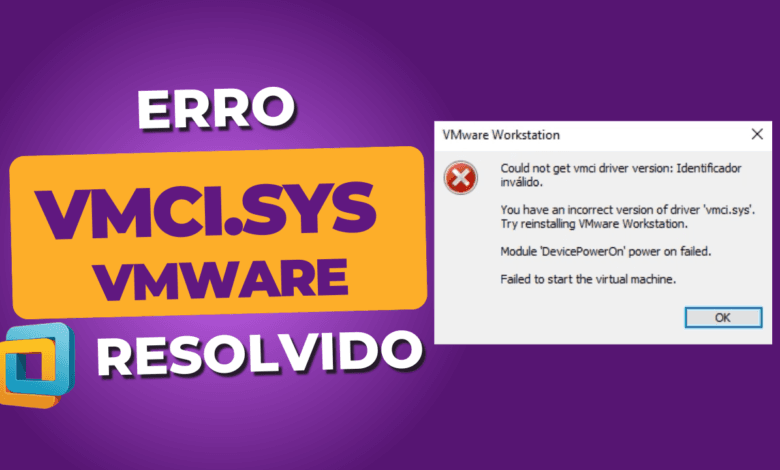 %Canal do Shin imagens% 1 VMWARE erro VMCI.sys
