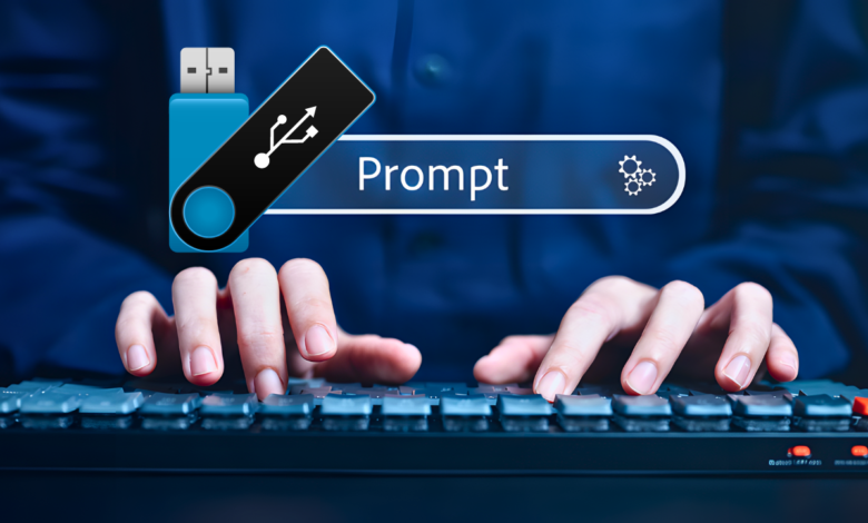 Linha de comando: Criando Pendrive de instalação por Prompt de Comando (sem programas)