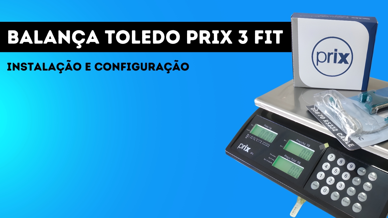 Como configurar Balança Toledo Prix 3 Fit