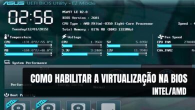 Como habilitar a virtualização na bios