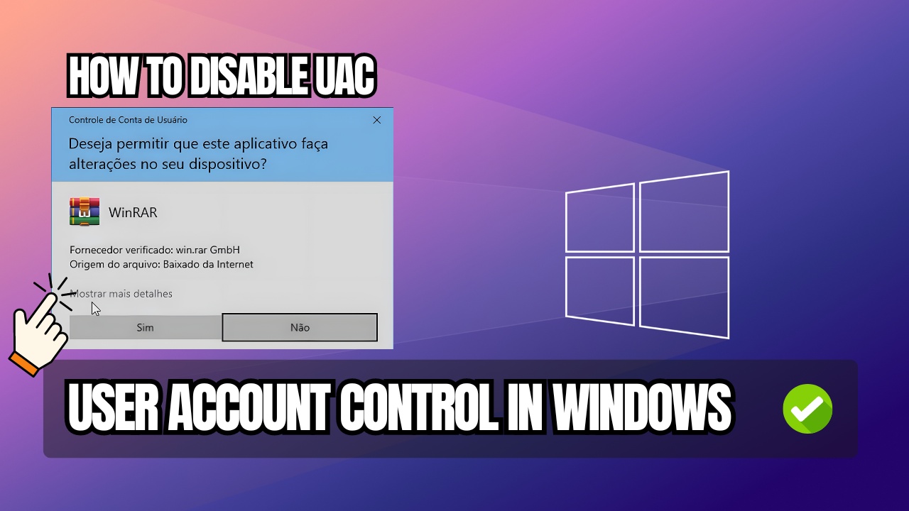 How to disable UAC