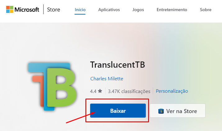 TranslucentTB Download Windows 10