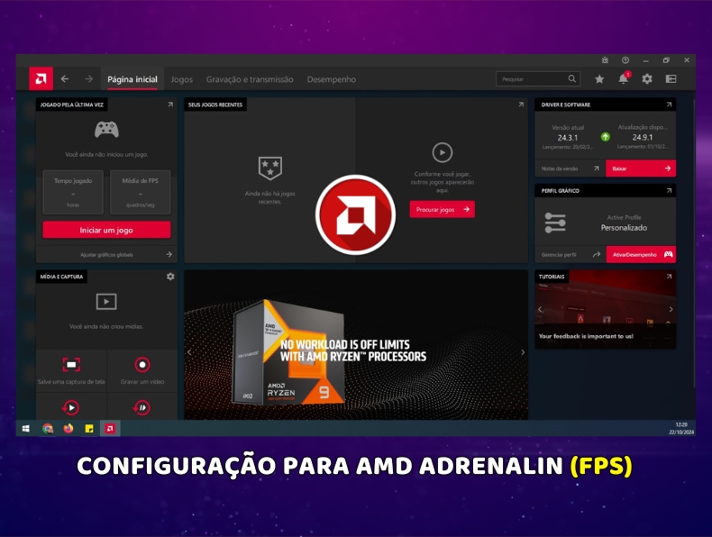 Configurar AMD Adrenalin