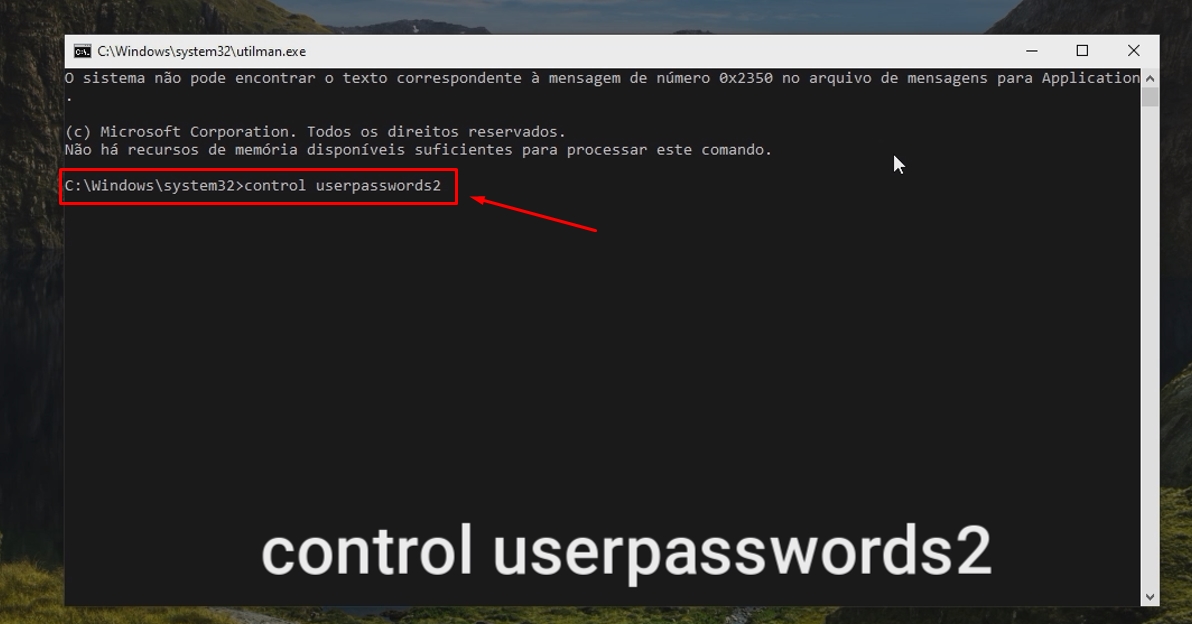 Control Userpasswords2