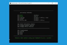 Como ativar o Windows e Office via PowerShell (MAS)